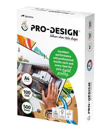 Másolópapír, digitális, A4, 100 g, PRO-DESIGN, 500 lap/csomag