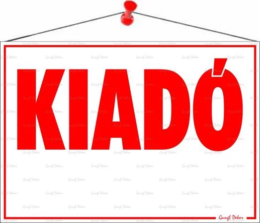 Információs tábla, 50x35 cm, 