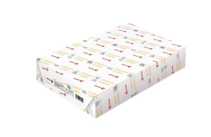 Másolópapír, digitális, A4, 130 g, 2 oldalon bevonatos, fényes, XEROX 