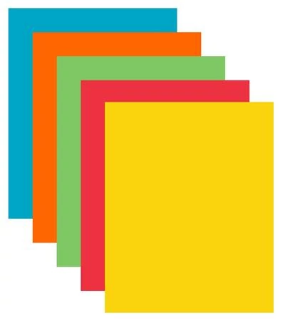 Másolópapír, színes, A4, 80 g, 5x50 lap, XEROX 