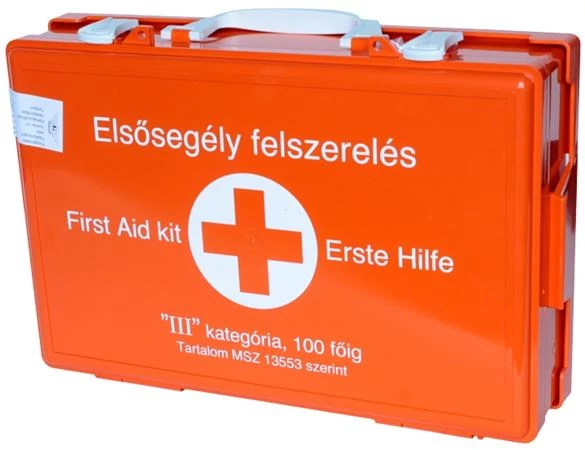 Elsősegély felszerelés 