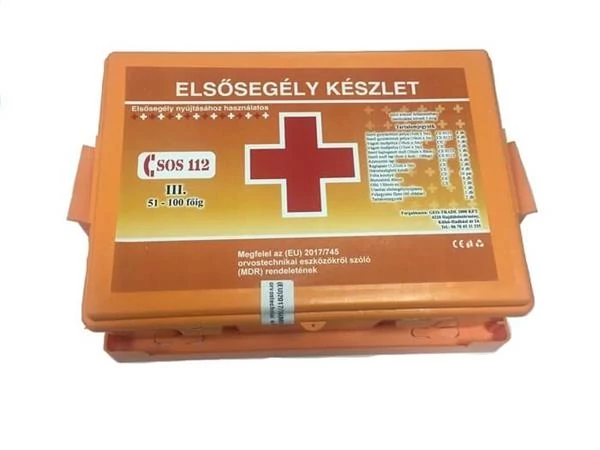 Elsősegély felszerelés 