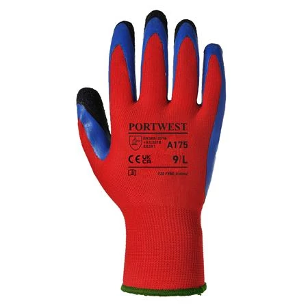 Védőkesztyű, latex, XL méret 