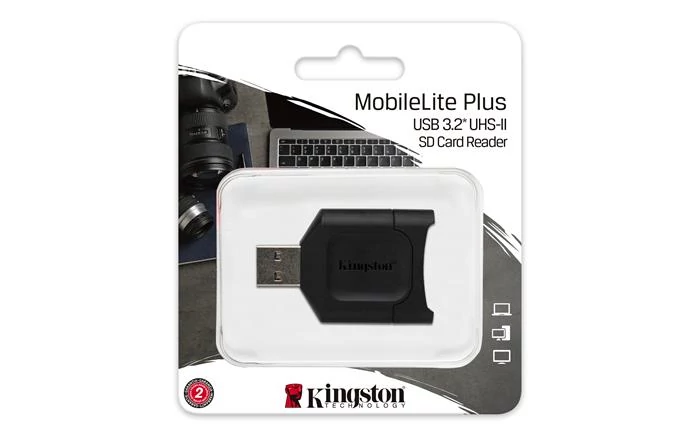 Kártyaolvasó, SD kártyához, USB 3.2 Gen 1, KINGSTON 