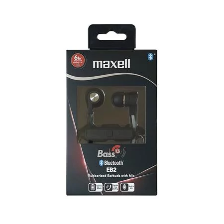 Fülhallgató, vezeték nélküli, Bluetooth 5.1, mikrofonnal, MAXELL 