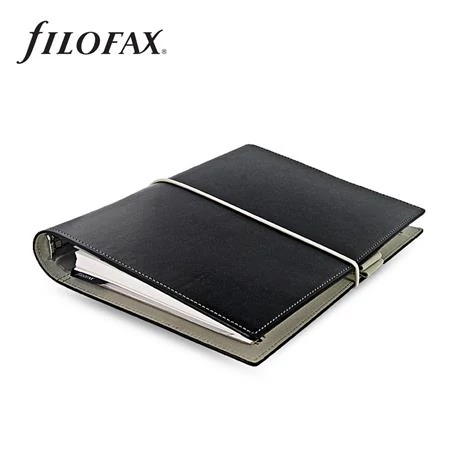 Kalendárium, gyűrűs, betétlapokkal, A5 méret, FILOFAX, 