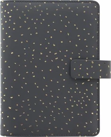 Kalendárium, gyűrűs, betétlapokkal, pocket méret, FILOFAX, 