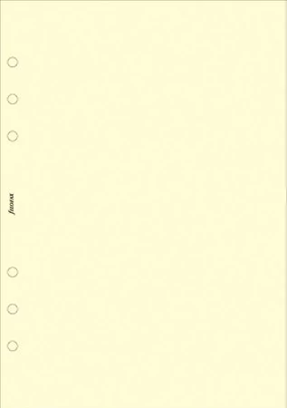 Kalendárium betét, jegyzetlap, personal méret, sima, FILOFAX, krémszín