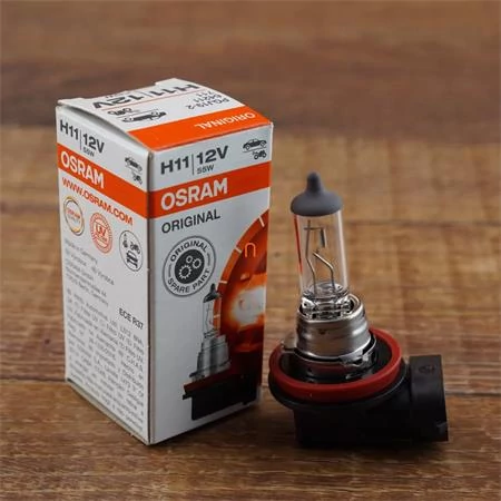 Halogén izzó, autó/gépjármű, 1 db, H11, 55W, 12V, OSRAM 