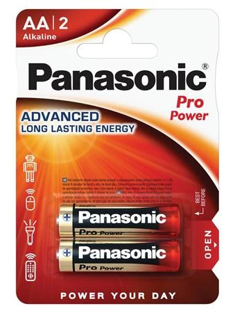 Elem, AA ceruza, 2 db, PANASONIC 