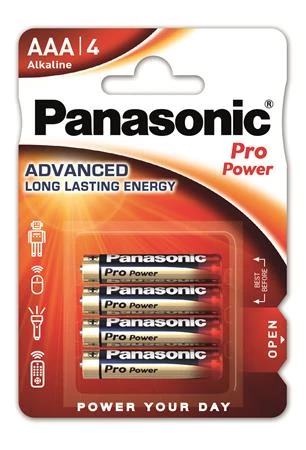 Elem, AAA mikro, 4 db, PANASONIC 