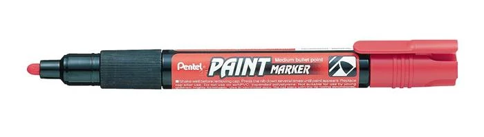 Lakkmarker, 2 mm, kúpos, PENTEL 