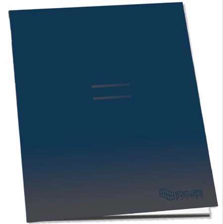 Füzet, tűzött, A4, vonalas, 52 lap, PULSE 