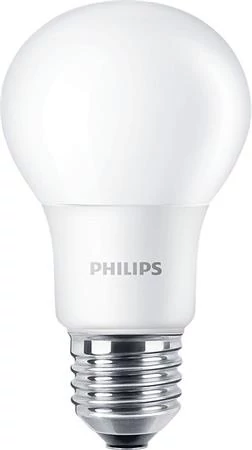 LED izzó, E27, gömb, A60, 5.5W, 470lm, 2700K, PHILIPS 