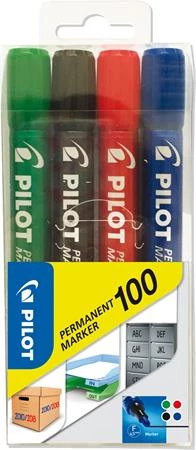 Alkoholos marker, 1 mm, kúpos, PILOT 