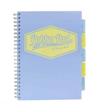 Spirálfüzet, A4, vonalas, 100 lap, PUKKA PAD 