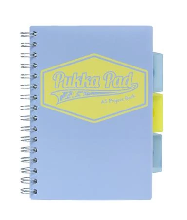 Spirálfüzet, A5, vonalas, 100 lap, PUKKA PAD 