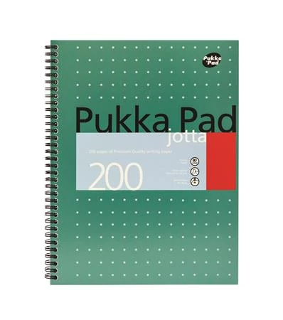 Spirálfüzet, A4+, kockás, 100 lap, PUKKA PAD, 
