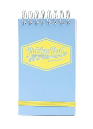 Jegyzetfüzet, A7, vonalas, 50 lap, PUKKA PAD 