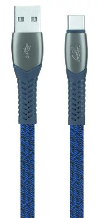 USB kábel, USB - USB-C, 1,2 m, RIVACASE 