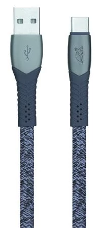 USB kábel, USB - USB-C, 1,2 m, RIVACASE 