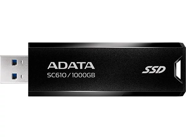 SSD (külső memória), 1TB, USB 3.2, 500/550MB/s, ADATA 