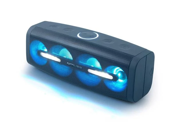 Hangszóró, Bluetooth, LED fényekkel, 50W, MUSE 
