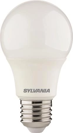 LED izzó, E27, gömb, 4,9W, 470lm, 4000K (HF), SYLVANIA 