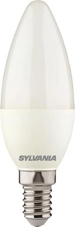 LED izzó, E14, gyertya, 4,5W, 470lm, 2700K (MF), SYLVANIA 