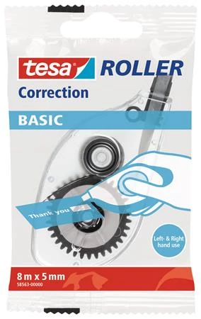 Hibajavító roller, 5 mm x 8 m, TESA 