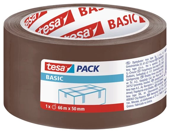 Csomagolószalag, 50 mm x 66 m, TESA 