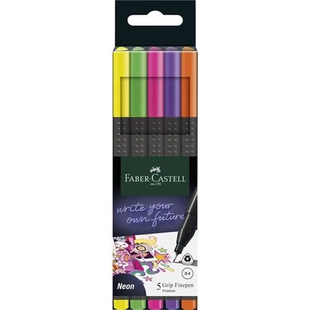 Tűfilc készlet, 0,4 mm, FABER-CASTELL 