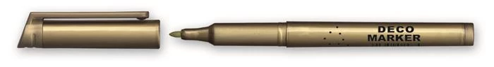 Dekormarker, 1 mm, kúpos, GRANIT 