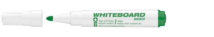 Tábla- és flipchart marker, 1-3 mm, antibakteriális, kúpos, ICO 