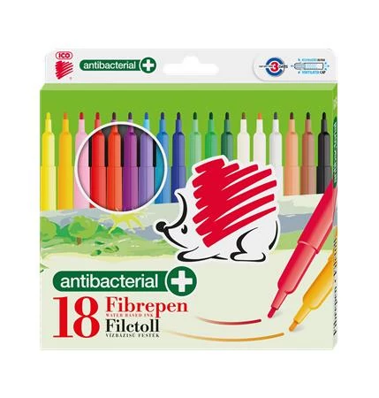 Filctoll készlet, 1 mm, antibakteriális, ICO 