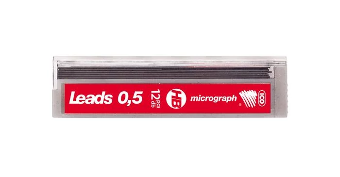 Grafitbél, HB, 0,5 mm, ICO 