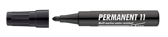 Alkoholos marker, 1-3 mm, kúpos, ICO 