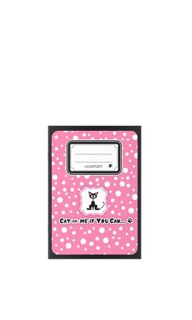 Füzet, tűzött, A5, lecke, 34 lap, ICO 