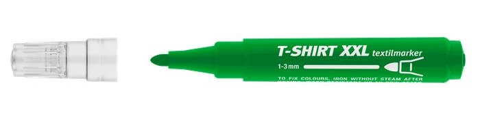 Textilmarker, 1-3 mm, kúpos, ICO 