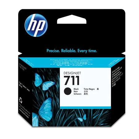 CZ133A Tintapatron DesignJet T120, T520 nyomtatókhoz, HP 711xl, fekete, 80 ml
