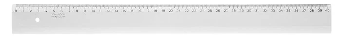 Vonalzó, műanyag, 40 cm, KOH-I-NOOR