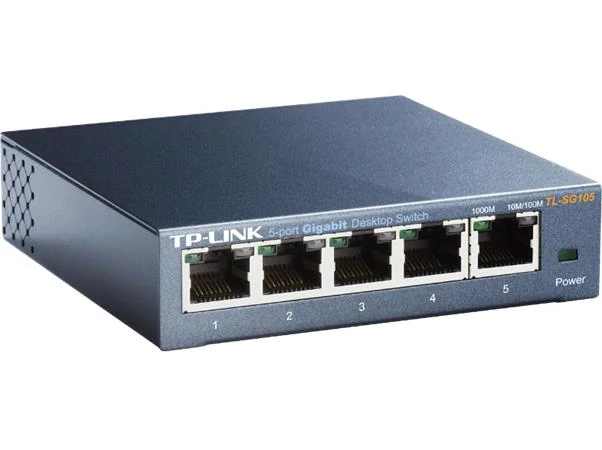 Switch, 5 port, 10/100/1000Mbps, TP-LINK 
