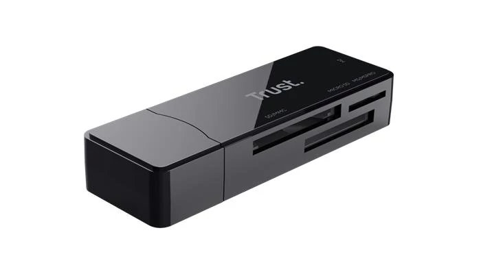 Kártyaolvasó, SD + MicroSD kártyához, USB 3.2 gen1, 