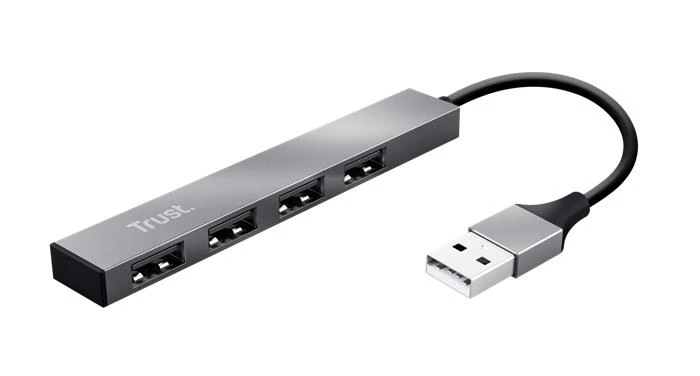 USB elosztó-HUB, 4 port, USB 2.0, TRUST 