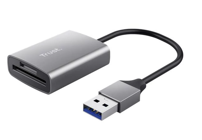 Kártyaolvasó, SD + MicroSD kártyához, USB 3.2 gen1, 