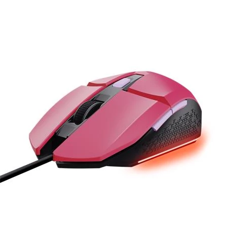 Egér, vezetékes, optikai, gaming, LED, TRUST 