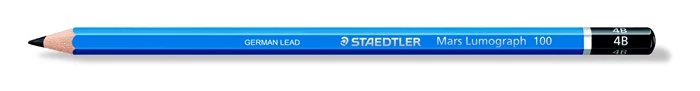 Grafitceruza, 4B, hatszögletű, STAEDTLER 