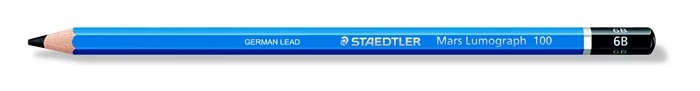 Grafitceruza, 6B, hatszögletű, STAEDTLER 