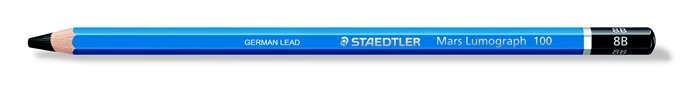 Grafitceruza, 8B, hatszögletű, STAEDTLER 