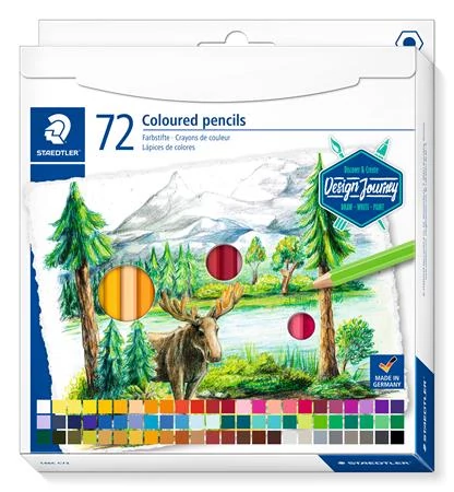 Színes ceruza készlet, hatszögletű, STAEDTLER 